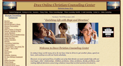 Desktop Screenshot of dovechristiancounseling.com
